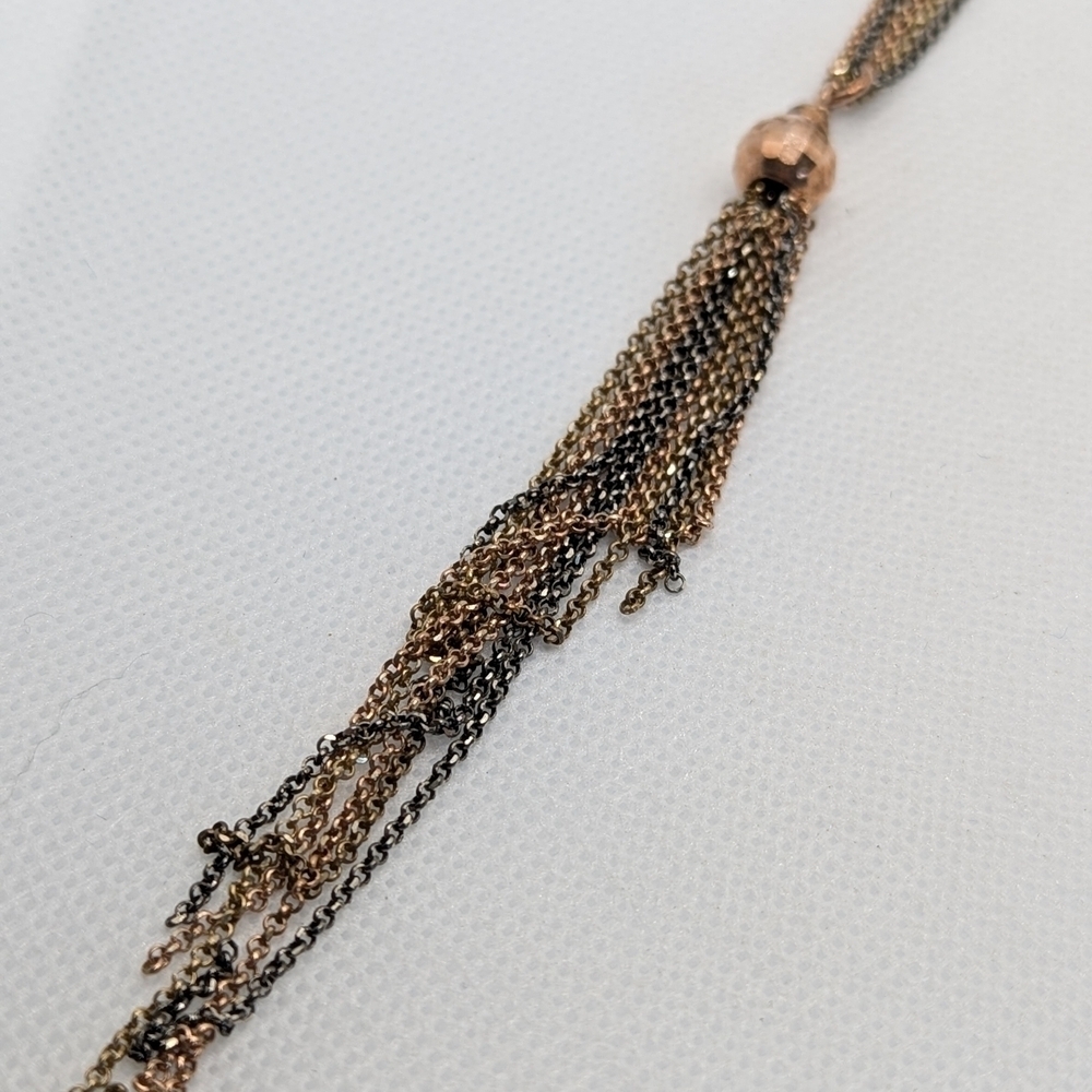 Sterling Tassel Necklace